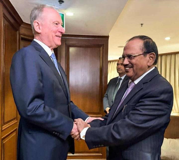 Doval, Putin’s aide Patrushev discuss maritime cooperation