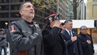 Veterans gather in Daley Plaza to commemorate 250th anniversary of Marine Corps: 'Here's to 250 more'