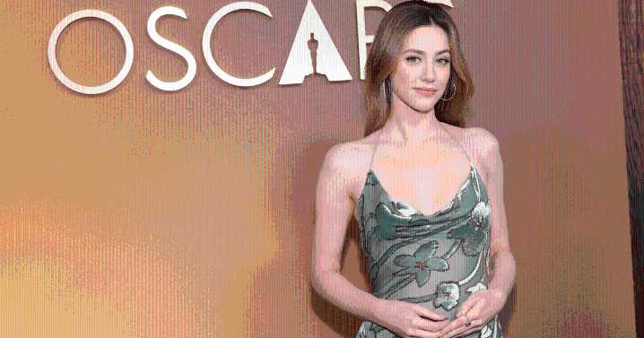 Lili Reinhart's Roberto Cavalli Dress Has the Perfect Slit