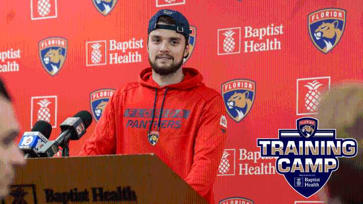 PROSPECTS: Gerasimyuk full of ‘a lot of emotions’ at first NHL training camp 