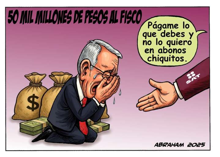 El cartón del día, por Abraham