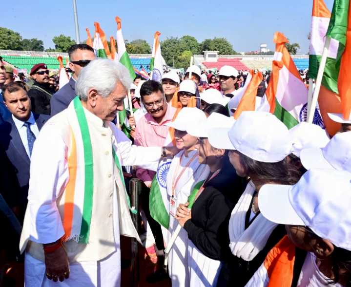 LG Manoj Sinha Attends Valedictory function of the first phase of 150th year commemoration of ‘Vande Mataram’