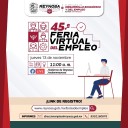 Brindará 45ª Feria Virtual de Empleo más de Mil oportunidades laborales