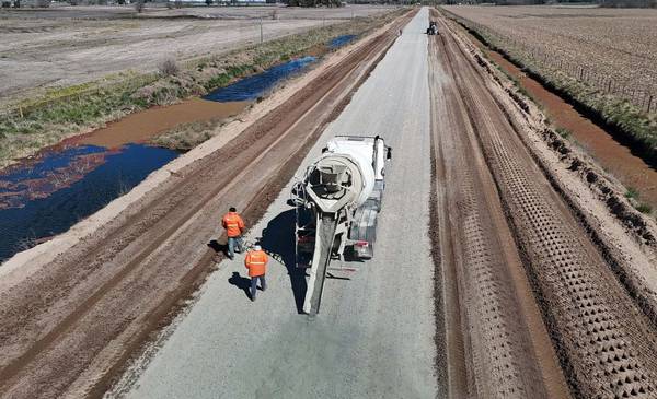 Avanzan las obras en la Ruta del Cereal: "Más producción"
