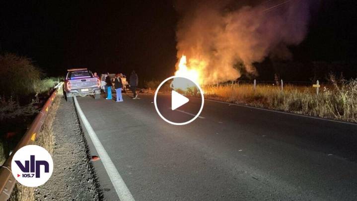 Tragedia en O'Higgins: Mujer muere calcinada tras colisión e incendio provocado por conductor ebrio