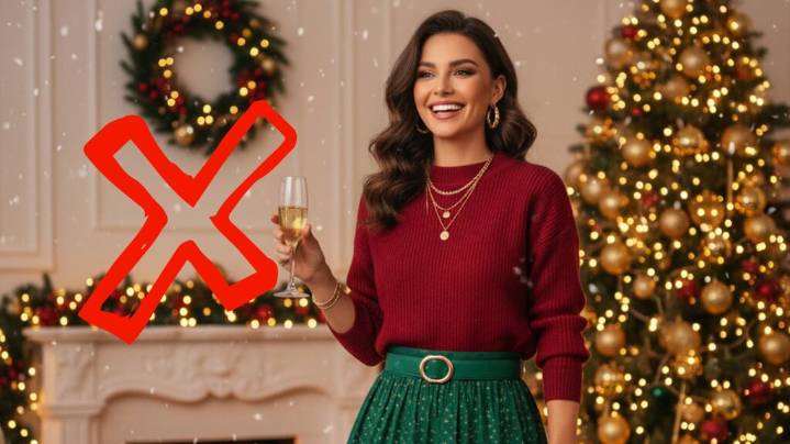 Decile chau al rojo y verde en Navidad: los 3 looks que serán tendencia en 2025 para Nochebuena