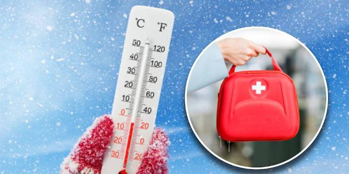 Qué debe llevar un botiquín ante la temporada de frentes fríos