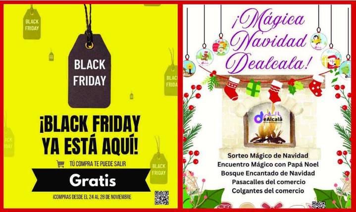 La Unión de Empresarios de Alcalá presenta sus campañas de Navidad y Black Friday