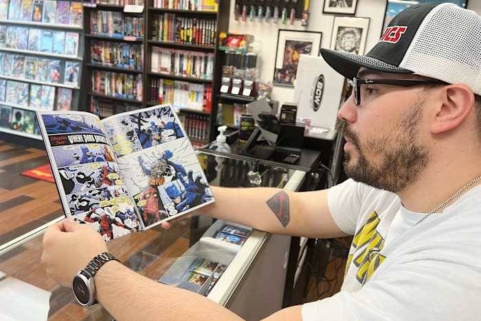 Comic books once stoked fears of crime, but a California city wants to confront that history