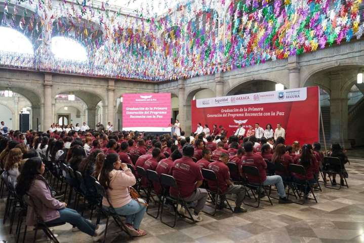 SSPC concluye primera generación oaxaqueña del programa “Reconecta con la Paz”