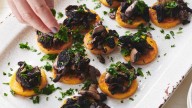 This simple polenta and mushroom dish will elevate your Thanksgiving table