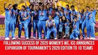 Following success of 2025 Women’s WC, ICC announces expansion of tournament’s 2029 edition to 10 teams