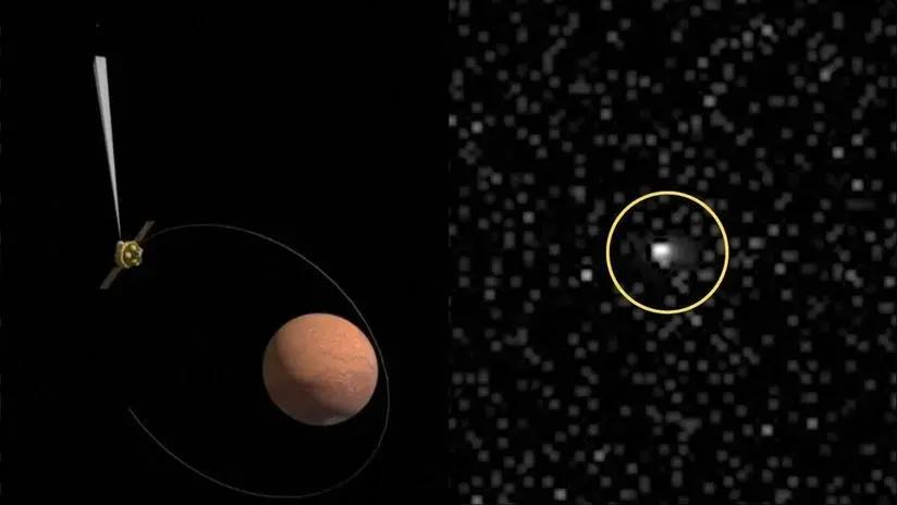 Misión china Tianwen-1 captura desde Marte imágenes de objeto interestelar 3I/ATLAS