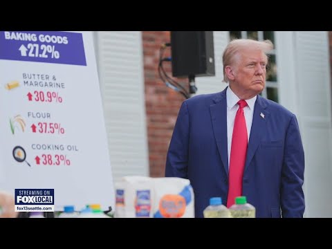 White House drops tariffs on key goods as Americans face rising costs of living