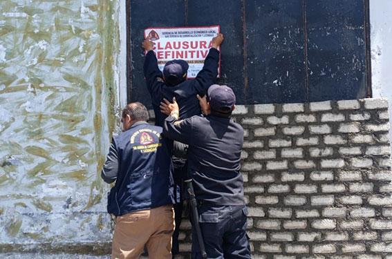 MPS CLAUSURA Y COLOCAN TAPIADO A DISCOTECA UBICADA EN EL MALECÓN