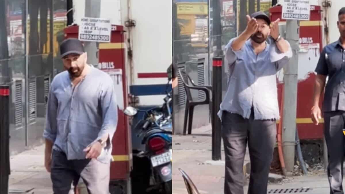 Sunny Deol lashes out at media: ‘Aap log ko sharam nahi aati?’