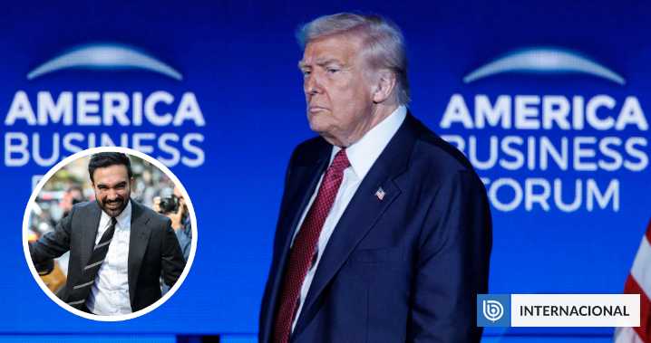 Trump reacciona a triunfo de Mamdani: "Mientras esté en la Casa Blanca, EEUU no se volverá comunista"