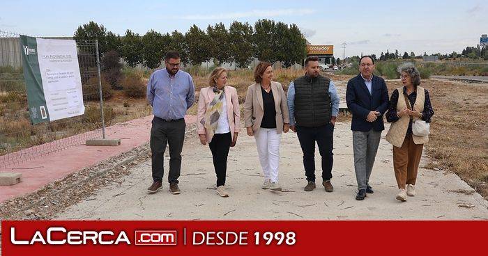 La Diputación de Toledo colabora con Burguillos en la mejora de sus infraestructuras con la adecuación de un nuevo paseo peatonal