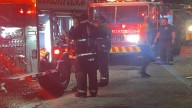 Cae bombero y queda herido tras combatir incendio en Culiacán