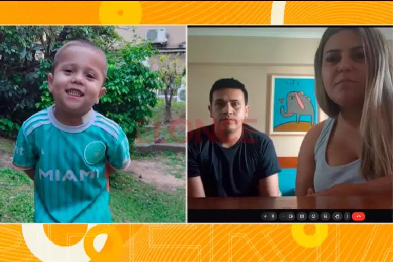 Niño entrerriano será operado en Buenos Aires: “Nos sostiene el cariño de la gente”, dijo su mamá