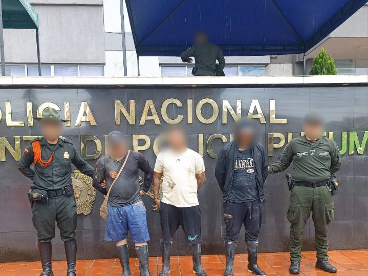 Tres Capturados en Mocoa por Minería Ilegal que Causaba Daño Ambiental