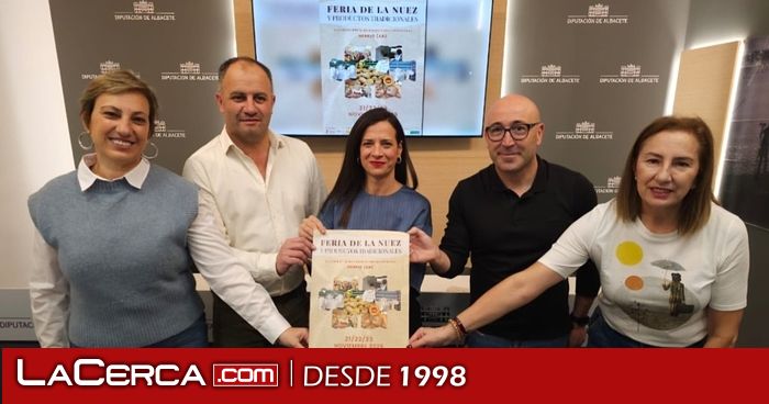 La Feria de la Nuez de Nerpio celebra del 21 al 23 de noviembre su 20º aniversario