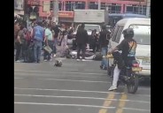 Tragedia vial en Bosa: Van se adelanta y causa la muerte de un motociclista