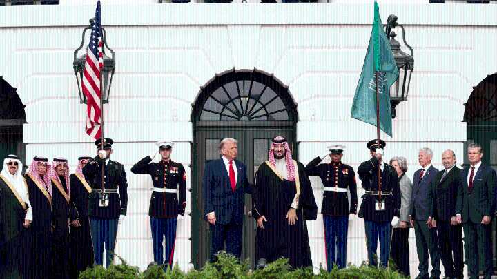 Trump welcomes Saudi crown prince to White House amid push for tighter security ties & major investments