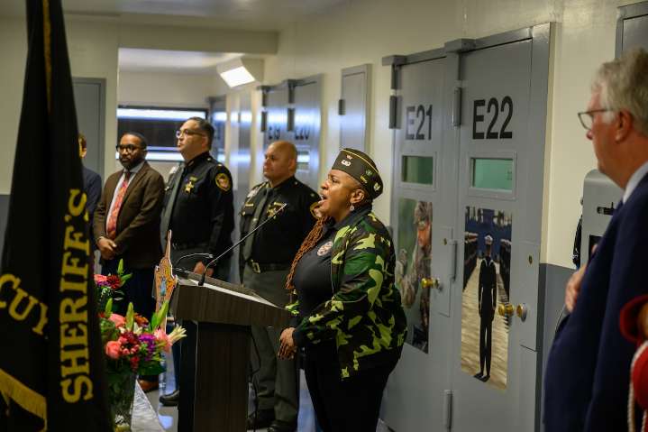 Cuyahoga County reopens Veterans Housing Unit at downtown jail