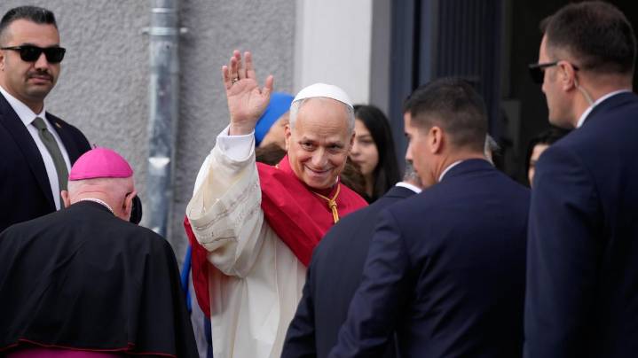 Pope Leo XIV blesses first stone for North Texas church