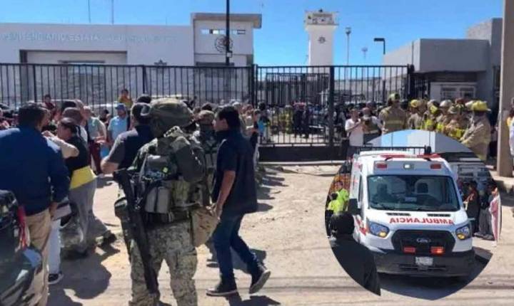 Motín, incendio y varios heridos en el Cereso de Aguascalientes