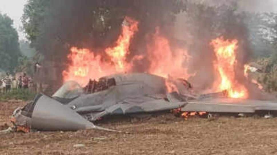 BREAKING: IAF PC-7 Pilatus Trainer Aircraft Crashes Near Chennai; Pilot Ejects Safely