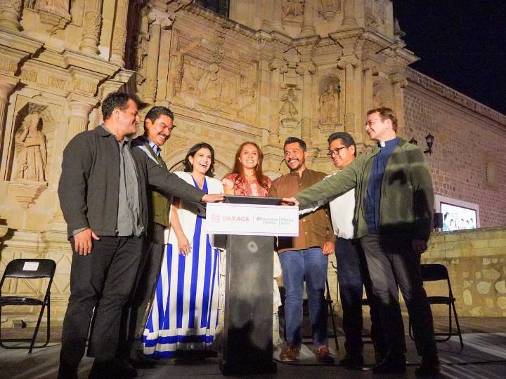 La patrona de Oaxaca se viste con una nueva luz