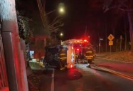 Early-morning overturned vehicle on Staten Island’s Rockland Avenue prompts emergency response