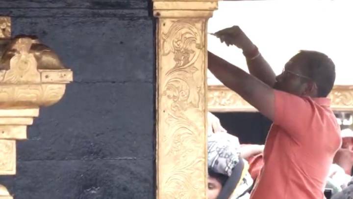 Sabarimala gold theft: SIT collects samples from Dwarapalaka idols, temple door