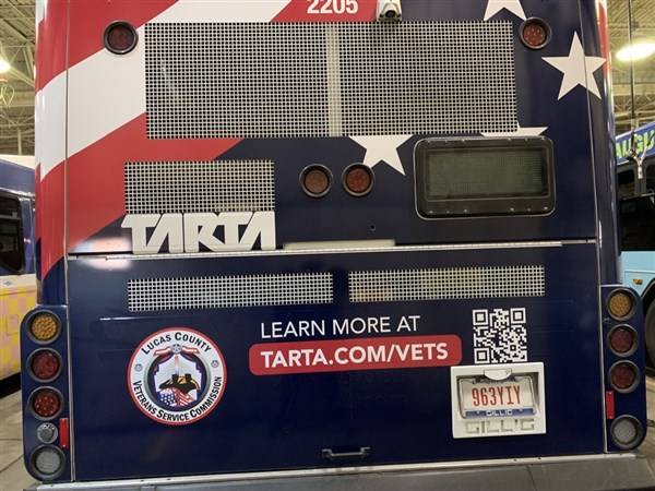 TARTA honors area veterans with patriotic bus wrap