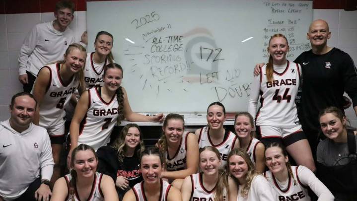 Grace College sets women's college basketball scoring record, system like Vols