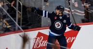 Comrie makes 28 saves, Lambert scores 1st NHL goal as Jets top Penguins 5