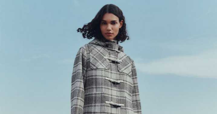 M&S shoppers can save £17 on 'super comfy' checked duffle coat that 'gets compliments'