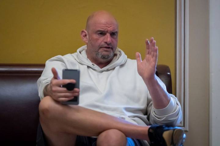 Fetterman released from hospital after fall outside his Pennsylvania home