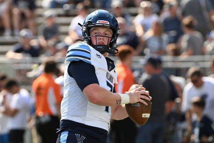 College Football: Villanova’s McQuaide throws for 4 TDs, including OT winner
