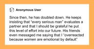 Hey Pandas, AITA For Refusing To Move In After Finding Out My Boyfriend Was Secretly “Testing” Me For Months?