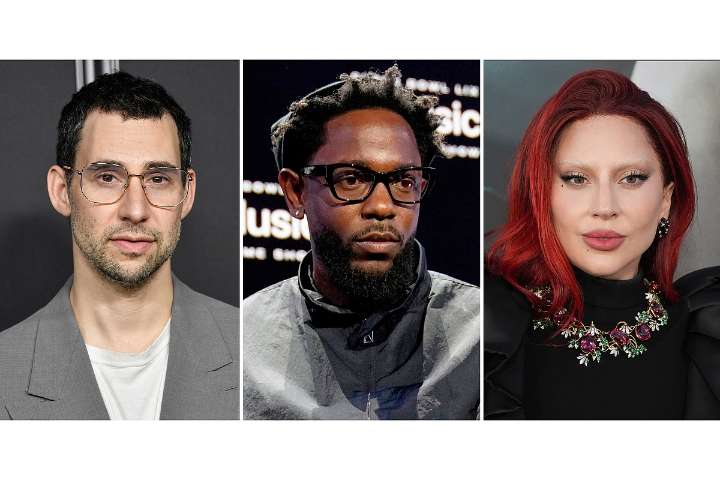 Kendrick Lamar leads 2026 Grammy nominations, followed by Lady Gaga, Jack Antonoff and Cirkut