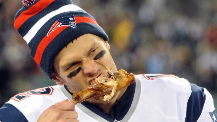 Photos of New England Patriots on Thanksgiving