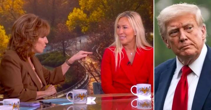 Joy Behar Thinks Marjorie Taylor Greene Won't Ever Waiver on Her 'Love' for Donald Trump Because She'd Face 'Horrible Retribution'