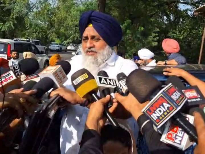 "Punjab Police wins, AAP loses" Sukhbir Badal targets AAP