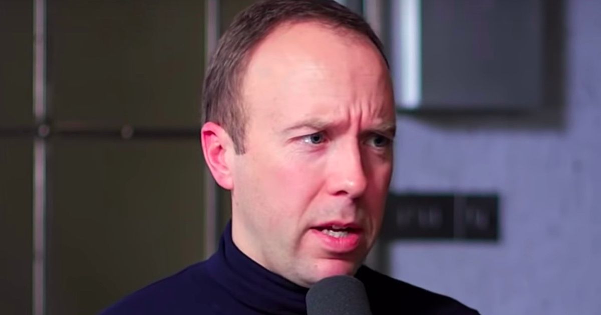 Matt Hancock's fuming reaction to 'disrespectful' question about affair