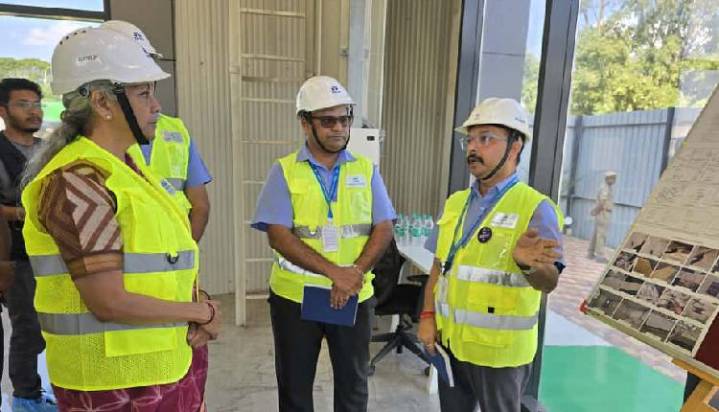 Nirmala Sitharaman Visits Tata Electronics’ Semiconductor Facility In Assam