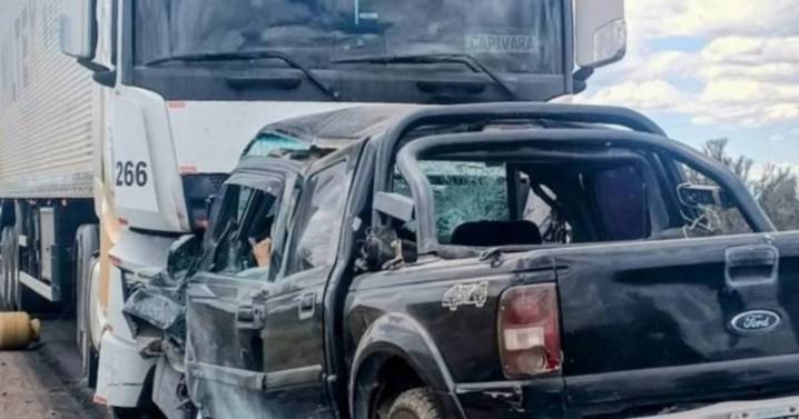 Impresionante choque frontal y fatal