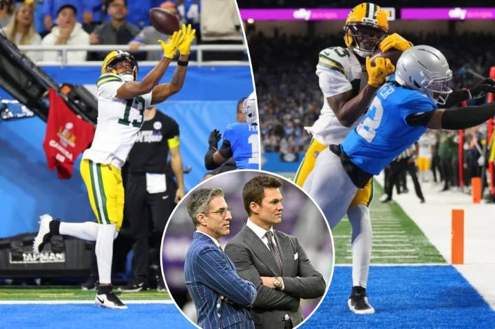 Packers' controversial TD leaves Tom Brady and Kevin Burkhardt stunned